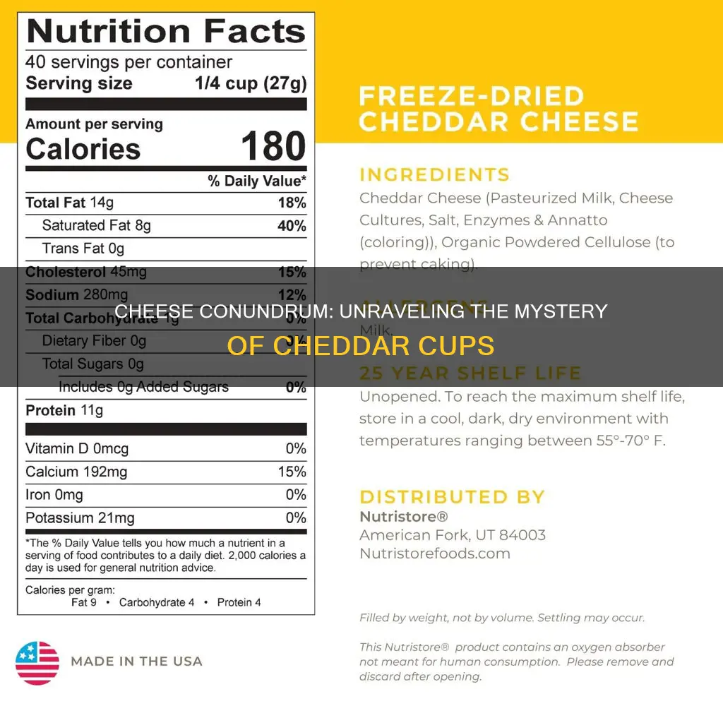 how many cups are in 1 pound of cheddar cheese