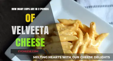 Velveeta Cheese Conversions: Cups to Pounds