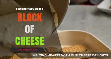 Cheese Blocks: How Many Cups Do They Yield?