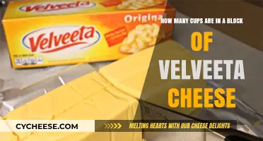 Velveeta Cheese Block: How Many Cups?