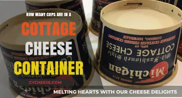 Cottage Cheese Container Sizes: How Many Cups Are Inside?