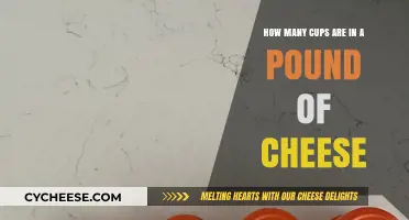 Cheese Conversions: Cups in a Pound