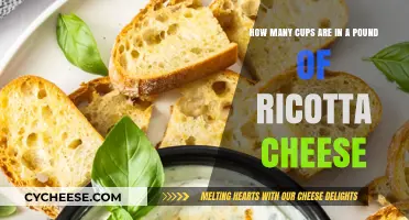 Ricotta Cheese Conversion: Cups in a Pound
