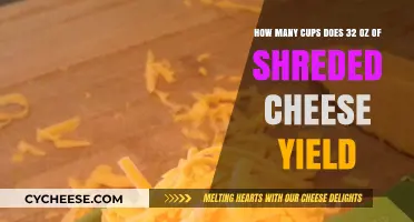 Shredded Cheese Conversion: Oz to Cups