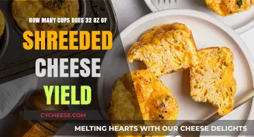 Shredded Cheese Cups: 32 Oz Yields How Many?