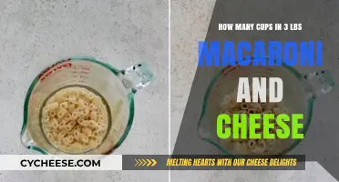 Mac & Cheese Math: Cups and Pounds