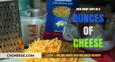 Cheese Conversion: Cups and Ounces
