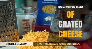 Cheese Conversion: Cups to Pounds