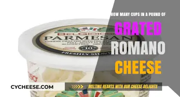 Cheese Conversion: Cups to Pounds for Romano Cheese