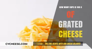 Grated Cheese Conversion: Cups to Grams