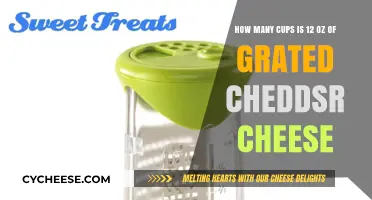 Grated Cheddar Measurements: Cups to Ounces Conversion