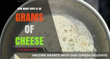 Cheese Conversion: Cups to Grams