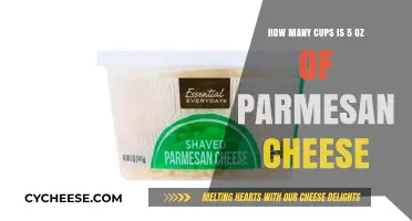 Measuring Parmesan Cheese: Cups and Ounces
