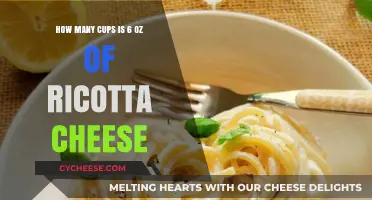 Ricotta Cheese Conversion: Cups and Ounces
