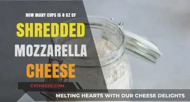 Shredded Mozzarella Cheese: Cups to Ounces Conversion