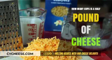 Cheese Conversion: Cups to Pounds
