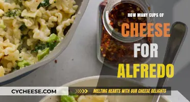 Cheese Cups for the Perfect Alfredo Sauce