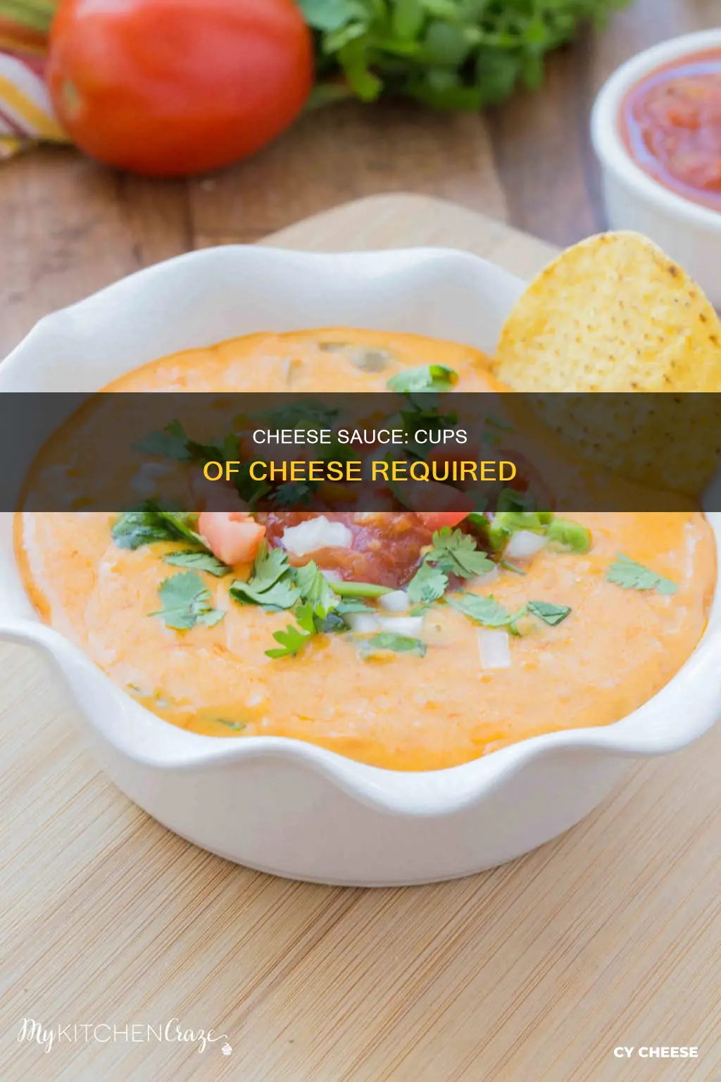 how many cups of cheese in cheese sauce