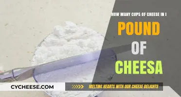 Cheese Conversion: Cups to Pounds