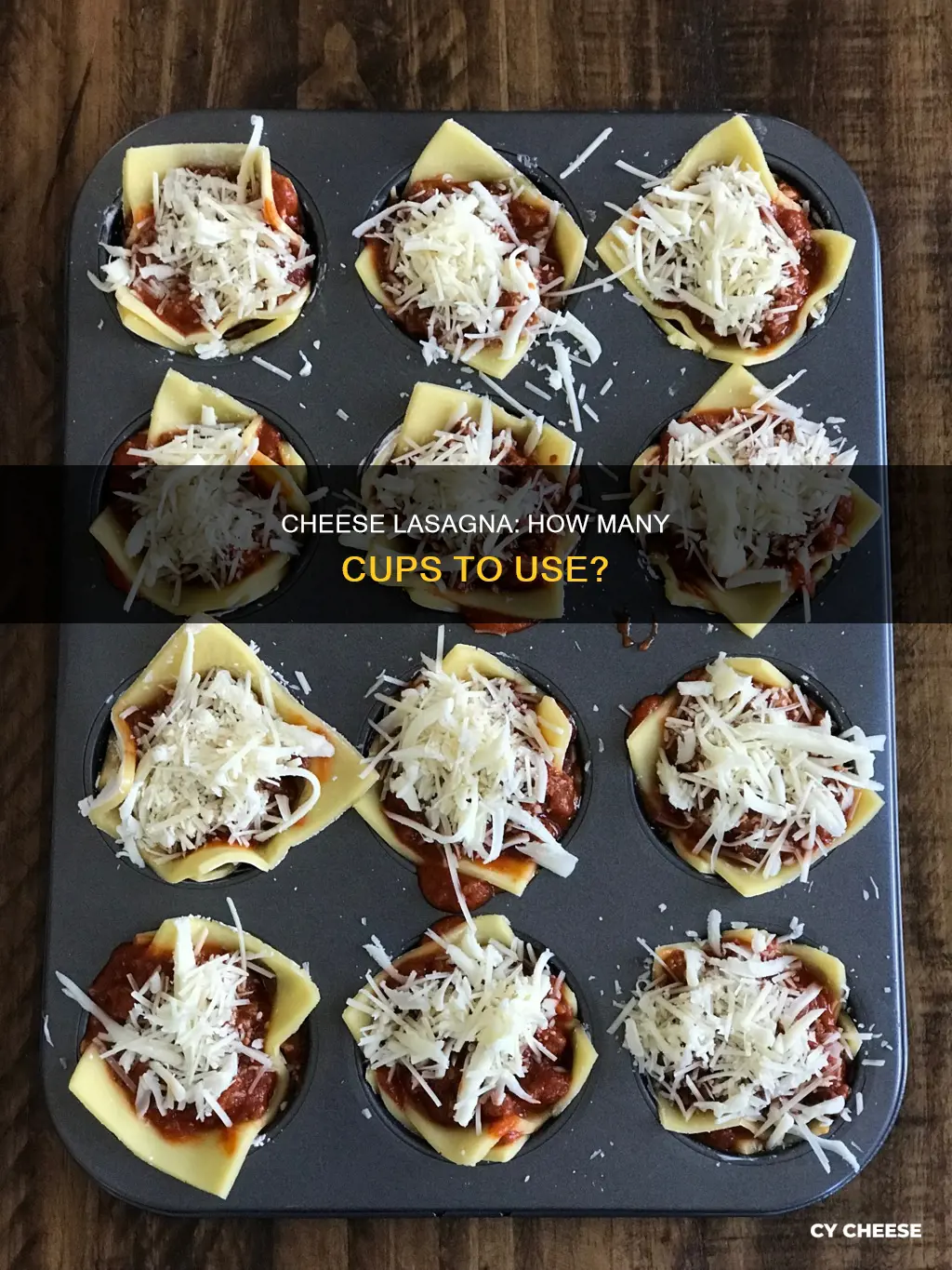 how many cups of cheese in lasangna