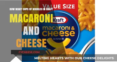 Mac and Cheese: How Many Cups of Noodles?