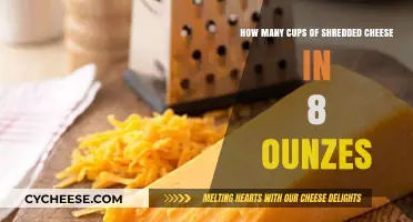 Shredded Cheese Conversion: Cups to Ounces