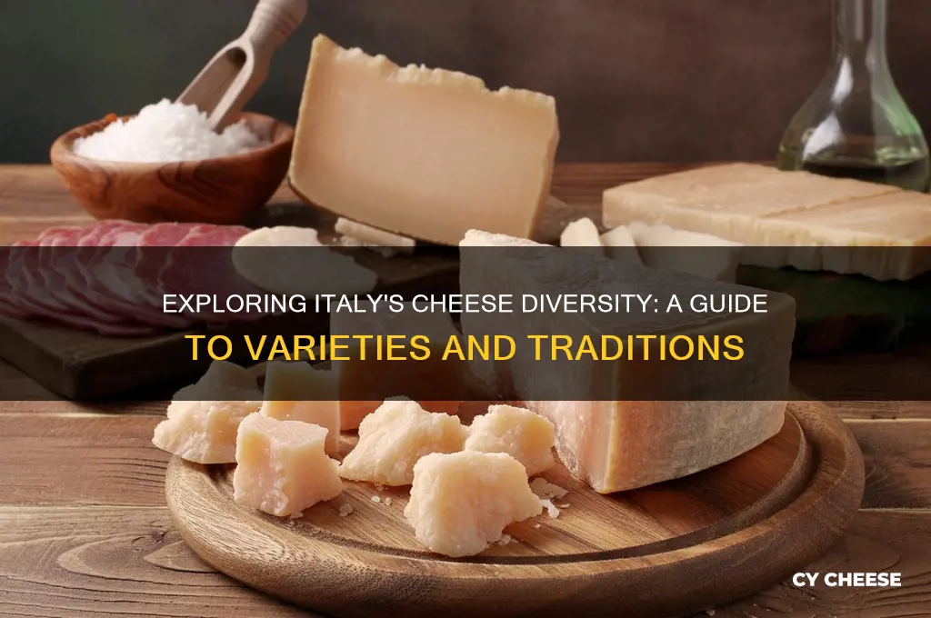 how many different cheeses are there in italy