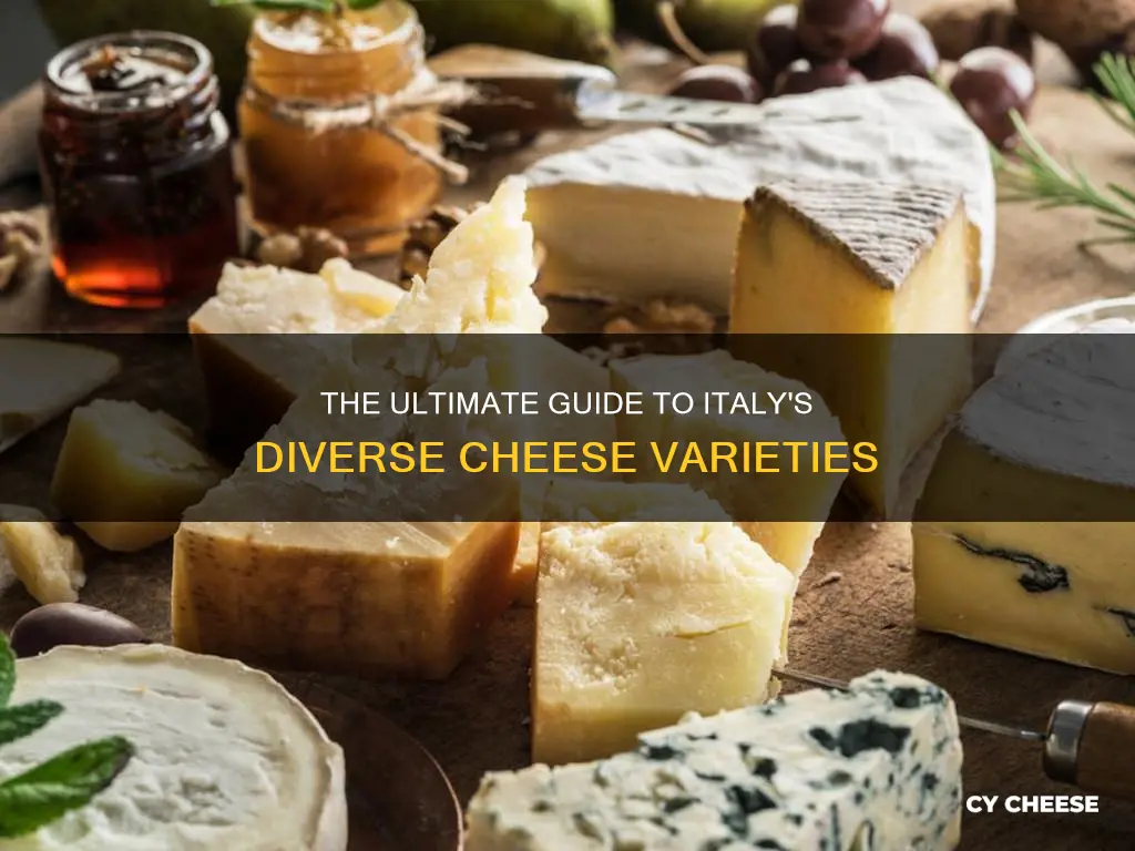 how many different kinds of italian cheese are there