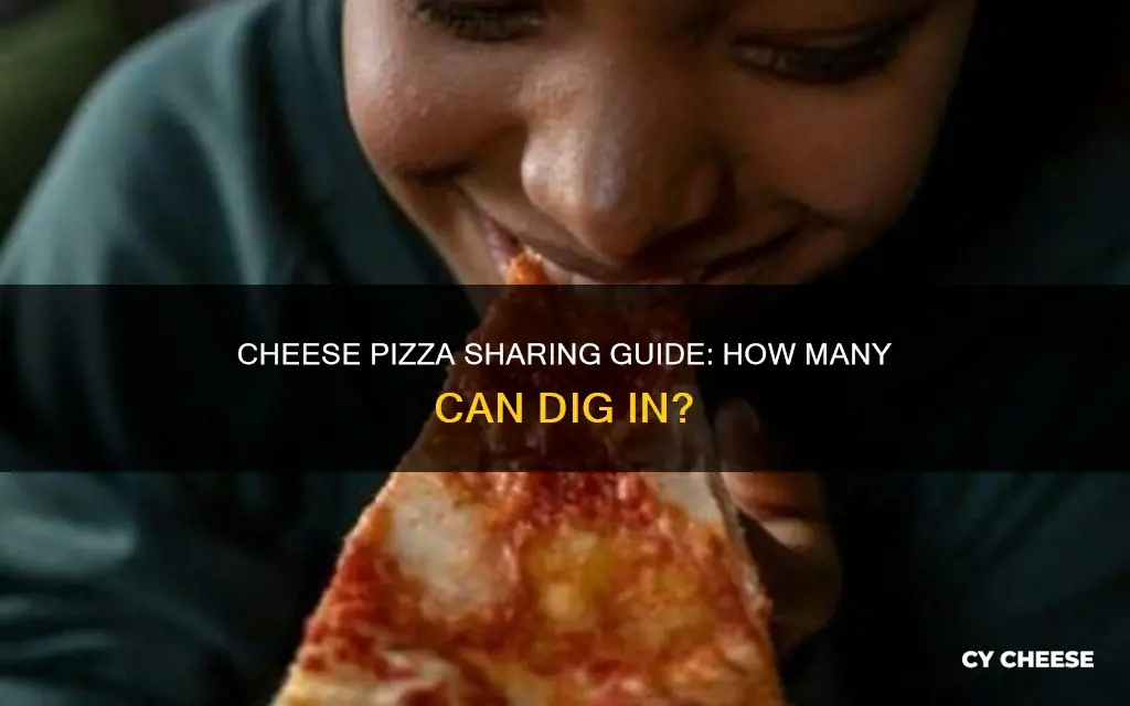 how many does a large cheese pizza feed