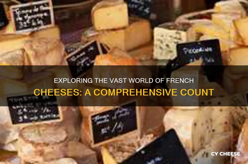 how many french cheeses are there in the world