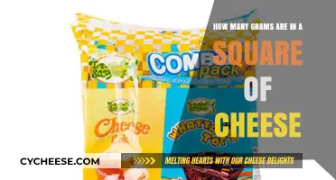 Understanding Cheese Portions: Grams in a Square of Cheese Explained