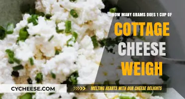 Cottage Cheese Weight Guide: Grams in 1 Cup Revealed