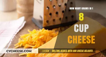 Cheese Conversion: Grams in an 1/8 Cup