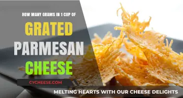 Grated Parmesan Cheese: Cup-to-Gram Conversion
