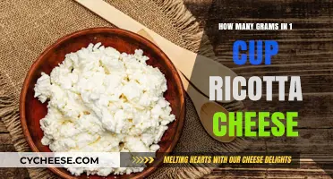 Ricotta Cheese Measurement: Cups to Grams