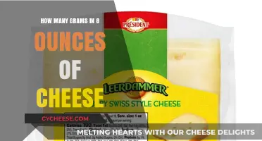 Converting Ounces to Grams: How Much is 8 Ounces of Cheese?