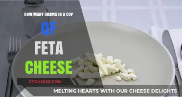 Feta Cheese Measurements: Grams in a Cup