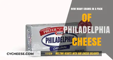 Philadelphia Cream Cheese Pack Size: Grams Per Pack Explained