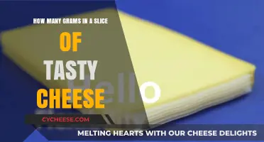Slicing the Truth: Grams in a Tasty Cheese Slice
