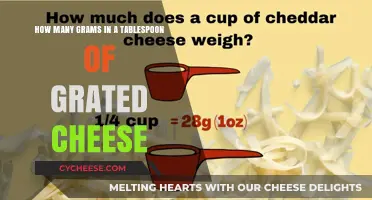 Grated Cheese Measurements: Grams in a Tablespoon Explained