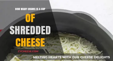 Measuring Cheese: Cups to Grams Conversion