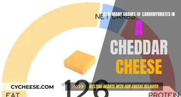 Cheddar Cheese: Carbohydrate Content Unveiled