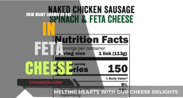 Feta Cheese: How Many Grams of Fat?