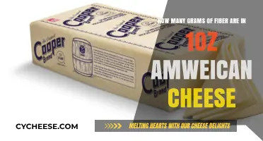 Fiber Content in 1oz American Cheese: Surprising Facts Revealed