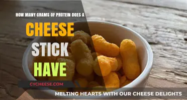 Cheese Stick Protein Content: Unveiling the Grams in Your Snack