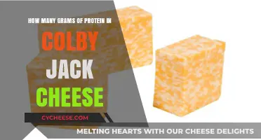Colby Jack Cheese Protein Content: Grams Per Serving Revealed
