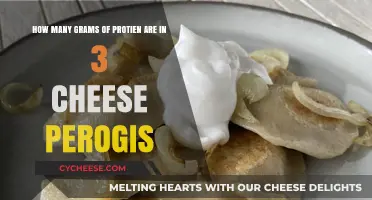 Protein Content in 3 Cheese Perogies: A Nutritional Breakdown