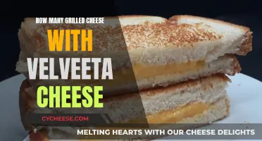 Making Grilled Cheese with Velveeta: How Many Sandwiches?
