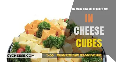 Unraveling the Mystery: How Many Cheese Cubes Fit in a Serving?