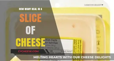 Calories in Cheese: Uncovering the Kcal Count in One Slice